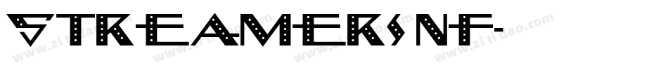 Streamers NF字体转换